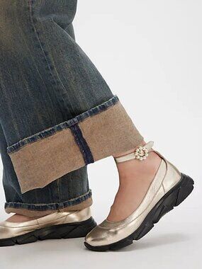 Free People Adventure Ballet Sneaker - Leather (For Women)